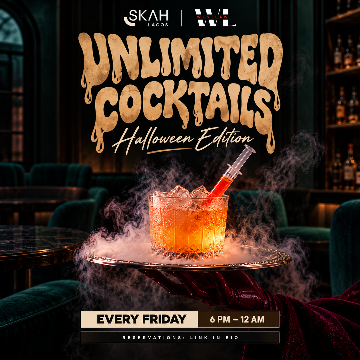 Unlimited Cocktails - Halloween Edition